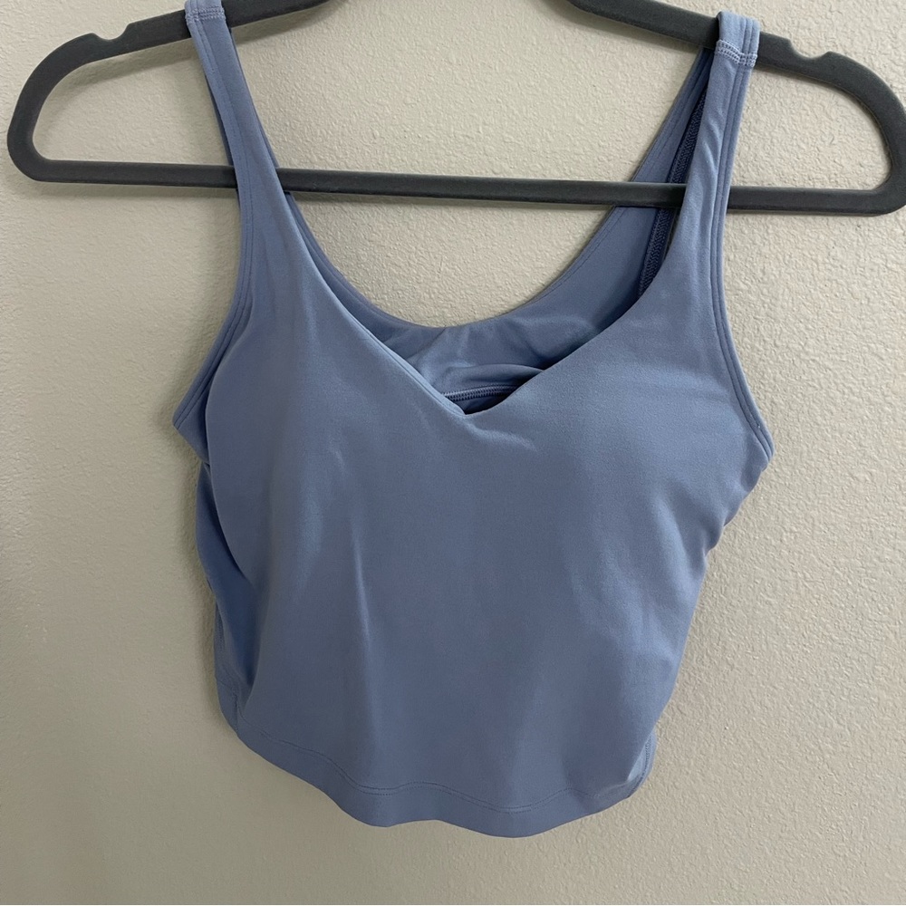 Lululemon blue Align Tank Top Sz 4